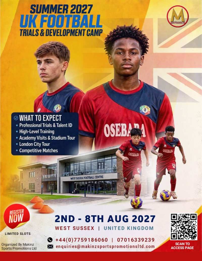 2027 Annual UK Trip